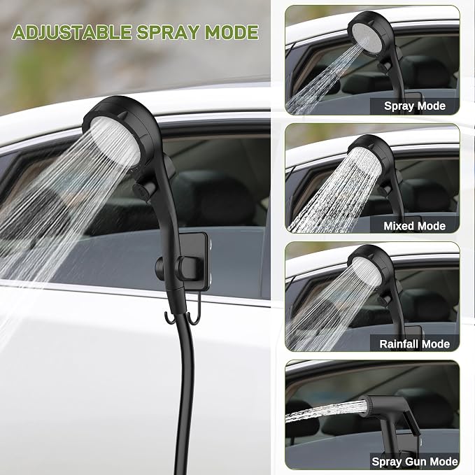 Portable Camping Shower, Pop Up Privacy Tent Kit - Image 4