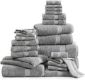 Lane Linen Complete 24 PCs Bath Towel Set by LaneLinen