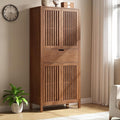 69" Tall Farmhouse Storage Cabinet by BVIUNTWOHOME