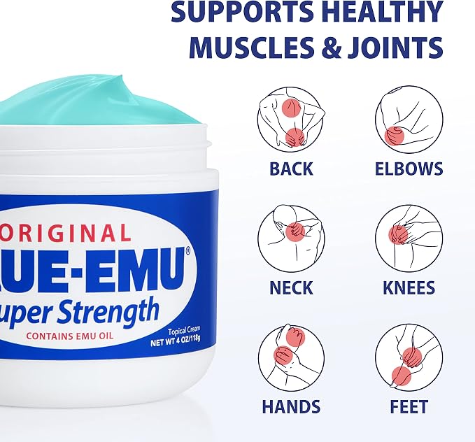 Blue-Emu Original Super Strength Cream, Soothing Muscle & Joint Support - Image 4