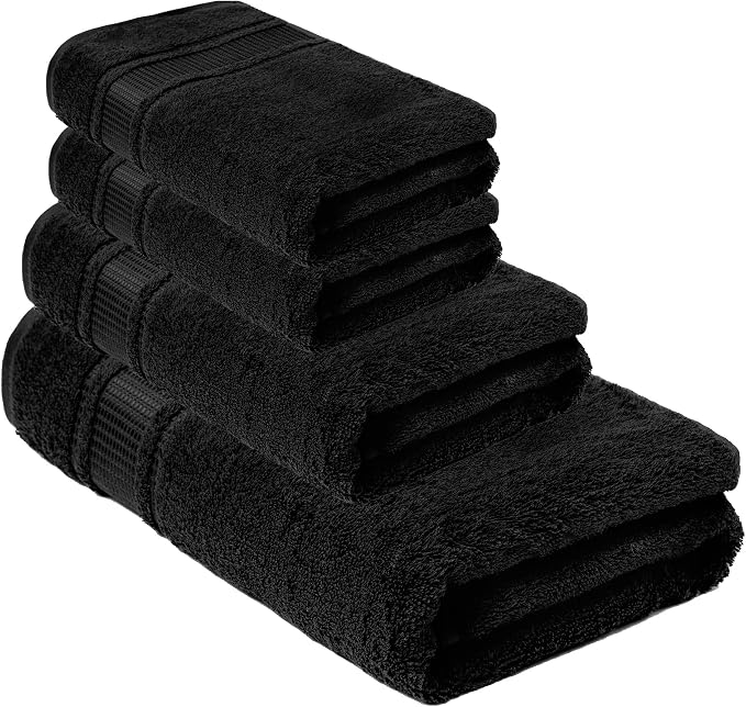 Melissa Linen, 8 Piece Towel Set, 2 Bath Towel 2 Hand Towel 4 Fingertip Towels by MelissaLinen