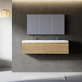 60" Floating Bathroom Vanity by Unknown