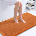 OLANLY Bathroom Rugs 44x24, Extra Soft Absorbent Chenille Bath Rugs, Rubber by OLANLY