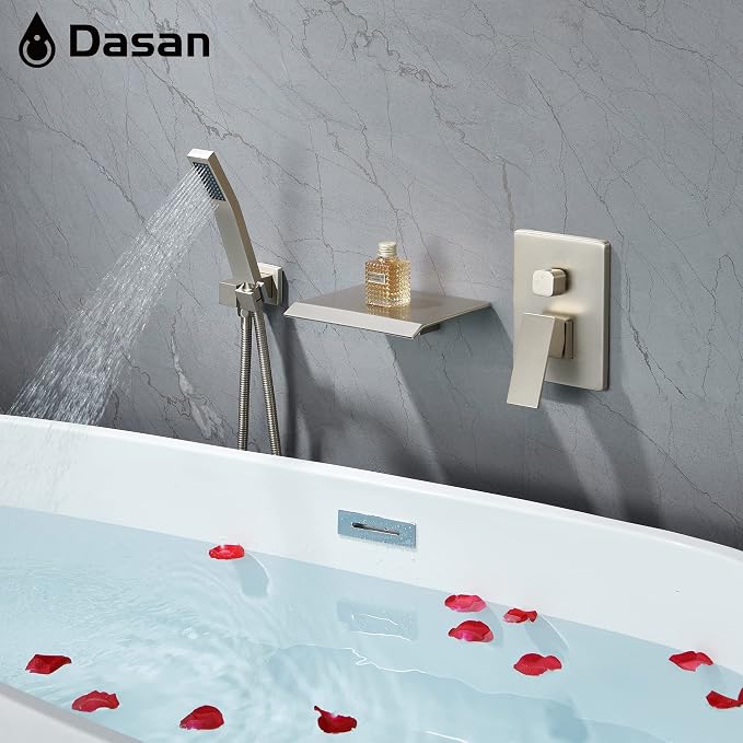 Upgraded Wall Mount Tub Filler Faucet - Image 6