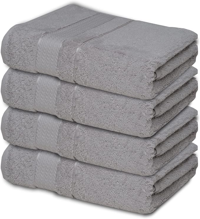 Melissa Linen, 4 Piece Washcloth Set, 100% Turkish Cotton Towels - Image 5