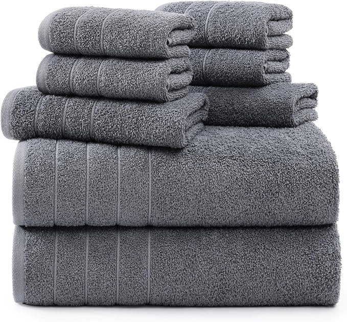 Casa Platino 100% Cotton Luxury Bathroom Towel Set by CasaPlatino