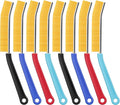 JOYMOOP 8 Pack Crevice Cleaning Brush, Hard Bristle Grout Brush, House Cleaning by JOYMOOP