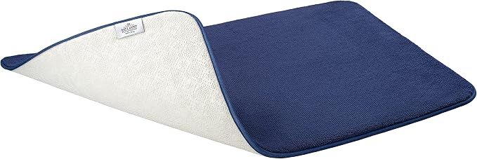 American Soft Linen 21x32 Fluffy Foamed Slip Reducer Bath Rug, Machine Washable - Image 5