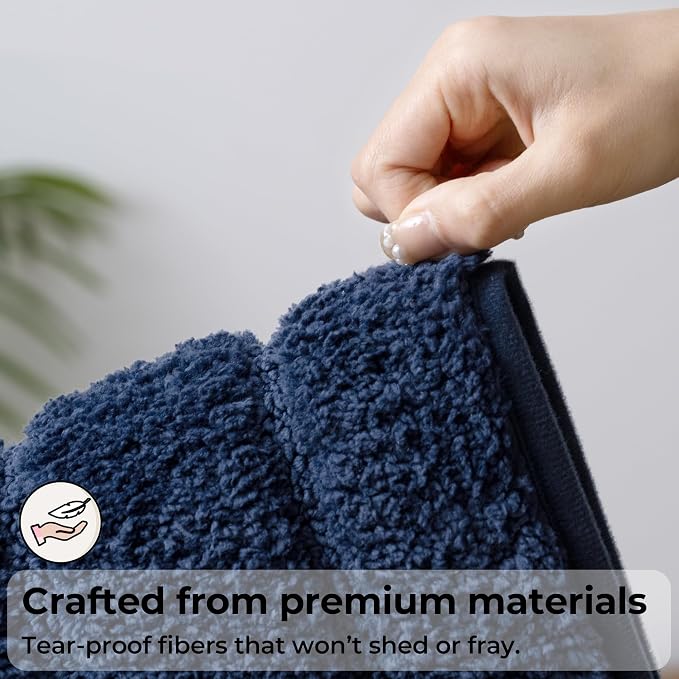GRANNY SAYS Bathroom Rugs Sets 3 Piece, Soft Absorbent Microfiber Bath Mats - Image 4