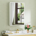 Buruis 20" x 28" Framed Medicine Cabinet by KeepYourBathroomKitchenandHomeOrganized