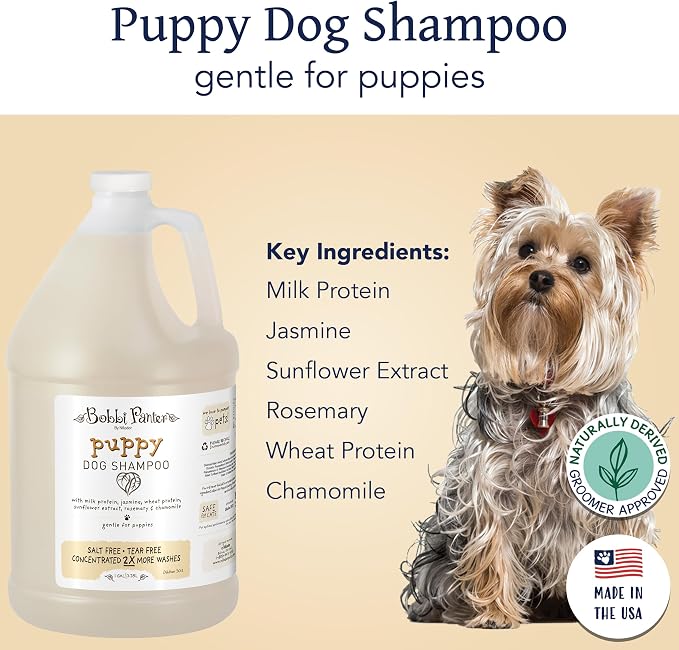 Bobbi Panter Puppy Dog Shampoo, Milk & Honey Fragrance, Nourishing & Gentle - Image 2