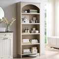 76" Tall Arched Bathroom Storage Cabinet, 5 Tiers Large Farmhouse Arched by IFBUYFarmhouseFurniture