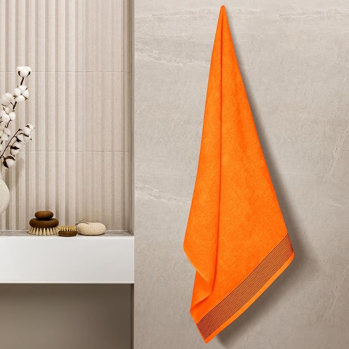 Belizzi Home Ultra Soft 4 Pack Oversized Bath Towel Set 27x54 inches, 100% - Image 3