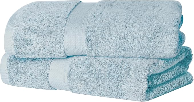 Superior Egyptian Cotton Pile Bath Towel Set of 2, Ultra Soft Luxury Towels by SUPERIOR