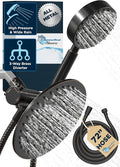 HammerHead Showers® Solid Metal Dual Shower Head Combo – OIL RUBBED BRONZE – 8 by HammerHeadShowers