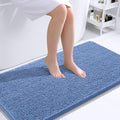 OLANLY Bathroom Rugs 44x24, Extra Soft Absorbent Chenille Bath Rugs, Rubber by OLANLY
