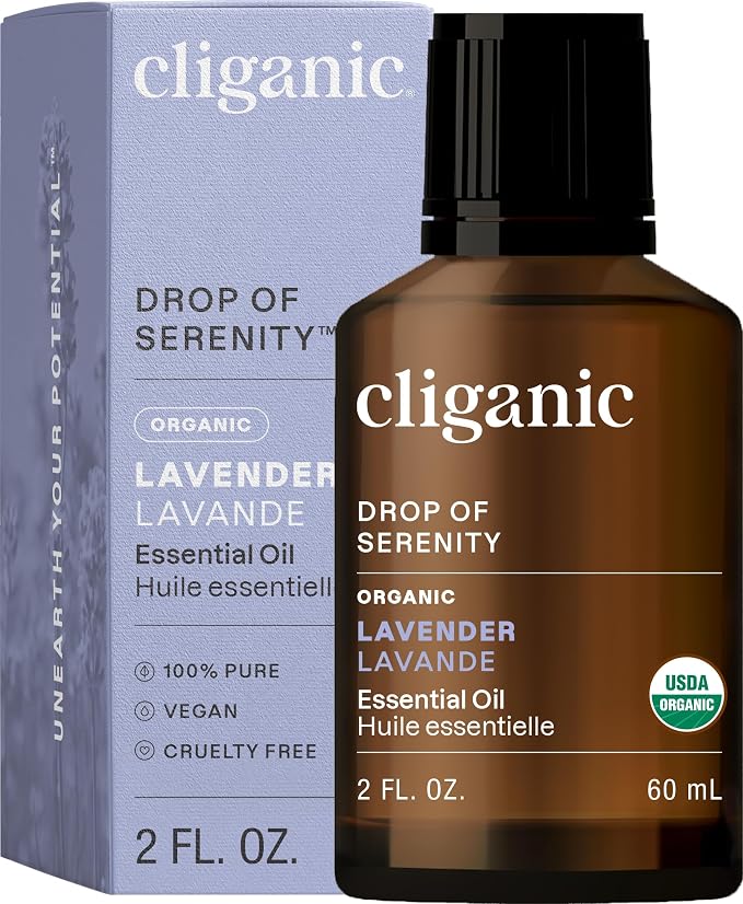 Cliganic Organic Lavender Essential Oil by Cliganic