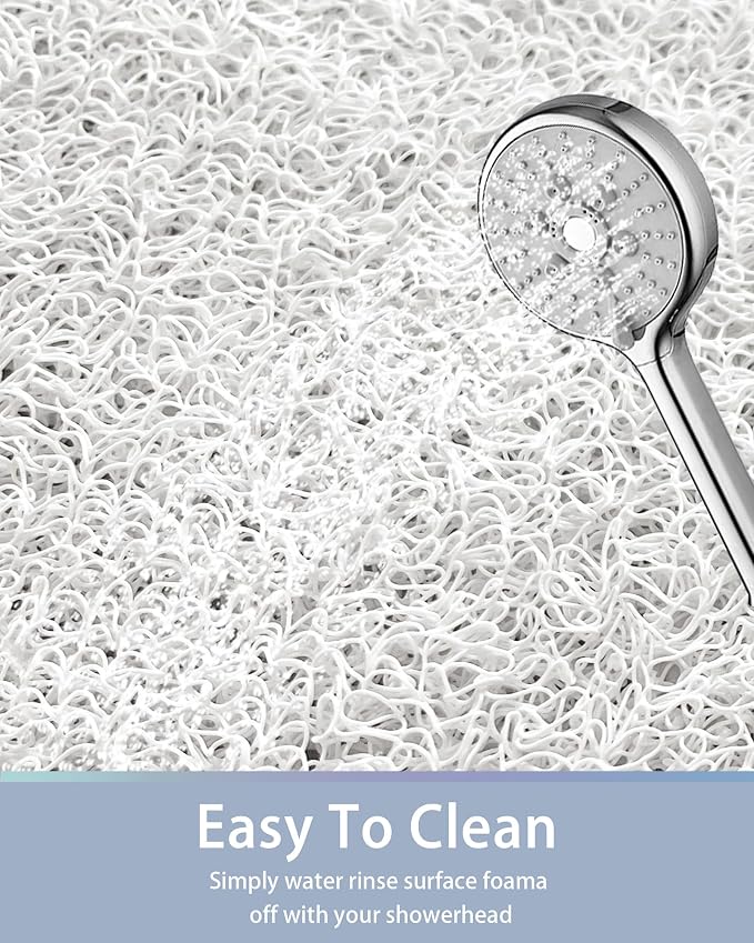 Mecko Non Slip Shower Mats, 17x30 Inch, Anti-Slip Bathtub Mats - Image 8