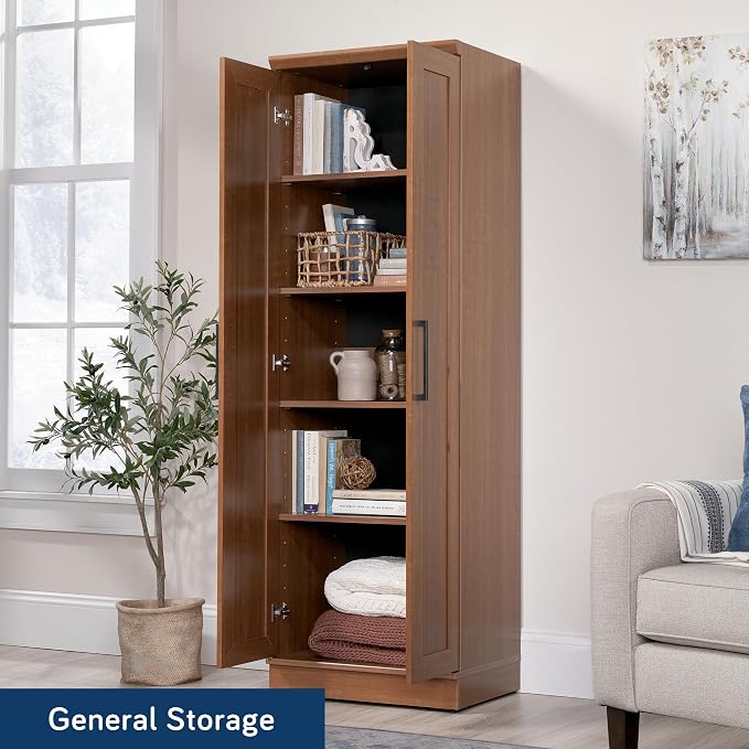 Sauder HomePlus Storage Cabinet/ Pantry cabinets, Sienna Oak finish - Image 4