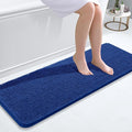 OLANLY Bathroom Rugs 47x17, Extra Soft Absorbent Chenille Bath Rugs, Rubber by OLANLY