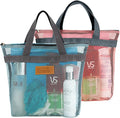 Mesh Shower Caddy Bag Portable Hanging Toiletry and Bath Organizer by TOPASION