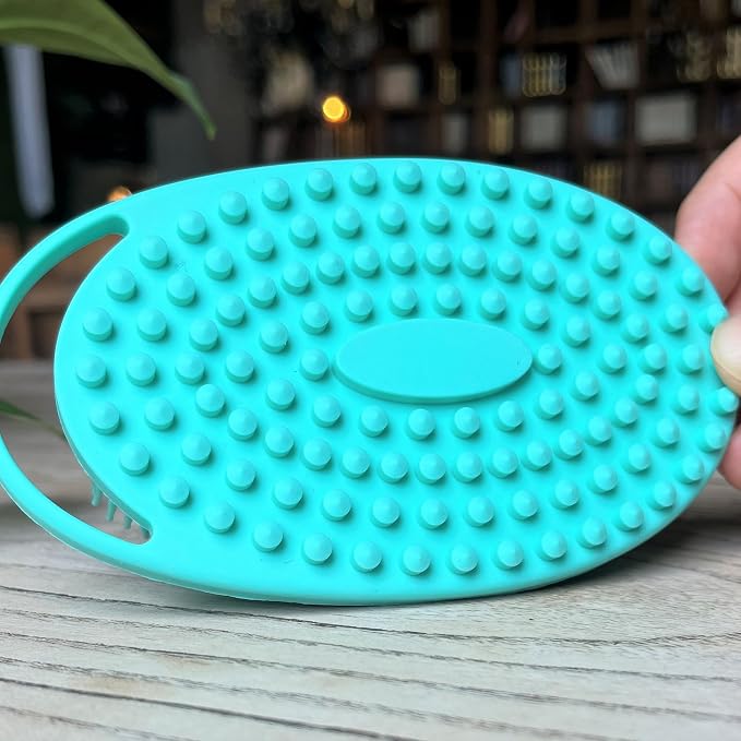 Premium Sensory Brush for Kids or Autism, Soft Silicone Body Scrubber, 2 in 1 - Image 3