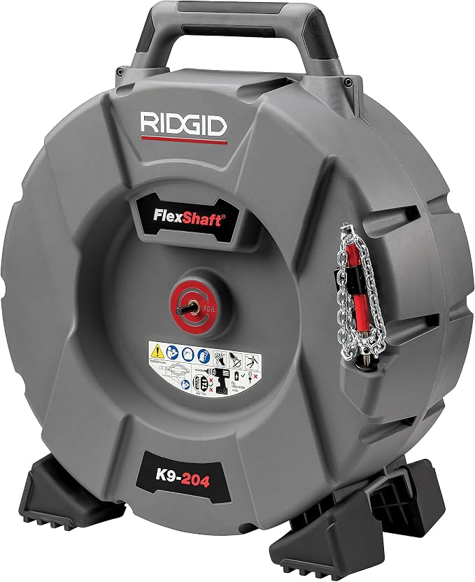 RIDGID 64273 Model K9-204 FlexShaft Drain Cleaning Machine Kit - Image 16