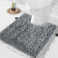 Yimobra Toilet Rugs U Shaped Washable, Extra Thick Soft Absorbent Chenille by Yimobra