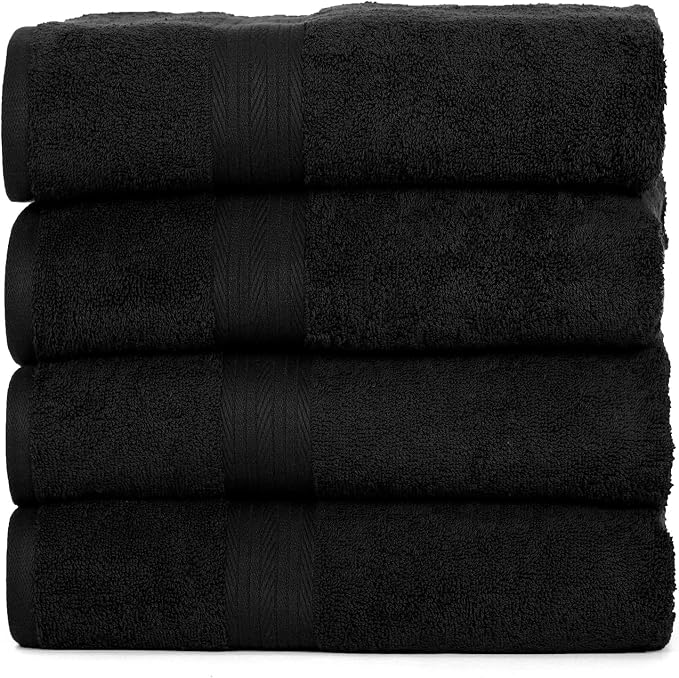 Ample Decor Bath Towels for Bathroom 30 X 54 Inch Soft and Absorbent 100% - Image 9