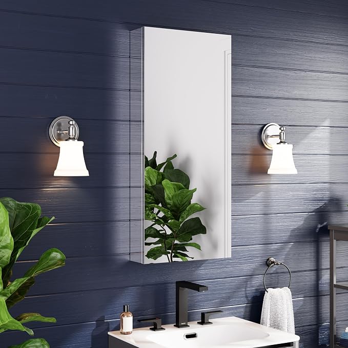 Medicine Cabinet 16" x 36", Bathroom Medicine Cabinet by ElevateYourBathroom