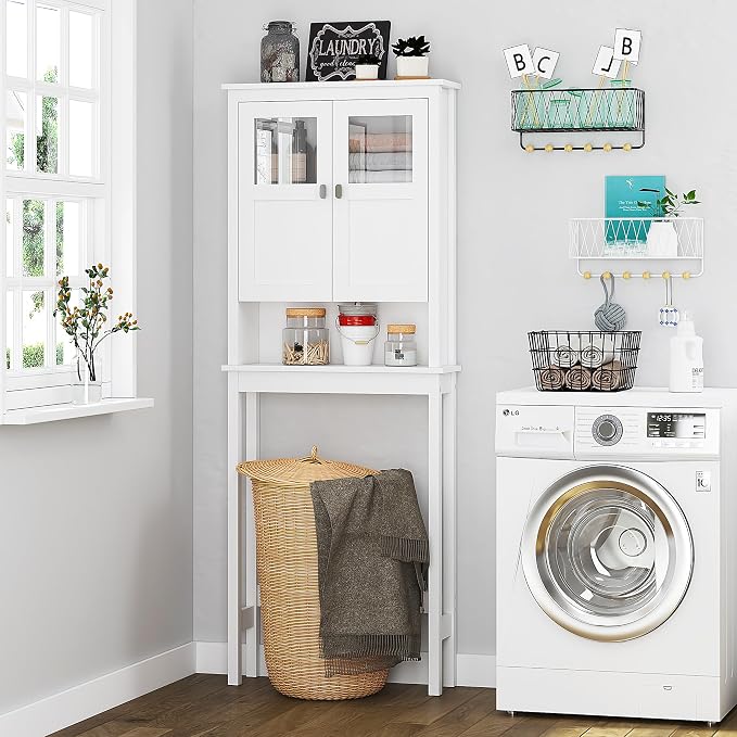 Spirich Bathroom Cabinet Over Toilet, Bathroom Storage Cabinet - Image 7