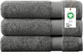 Delara 100% Organic Cotton Towels 650 GSM Plush Feather Touch Quick Dry Bath by Delara