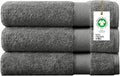 Delara 100% Organic Cotton Towels 650 GSM Plush Feather Touch Quick Dry Bath by Delara