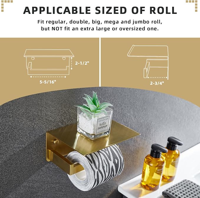 Angle Simple Toilet Paper Holder - Image 7
