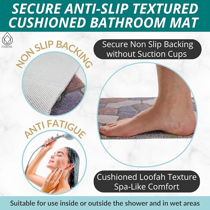 Anti Slip Shower Mat Square - Image 2