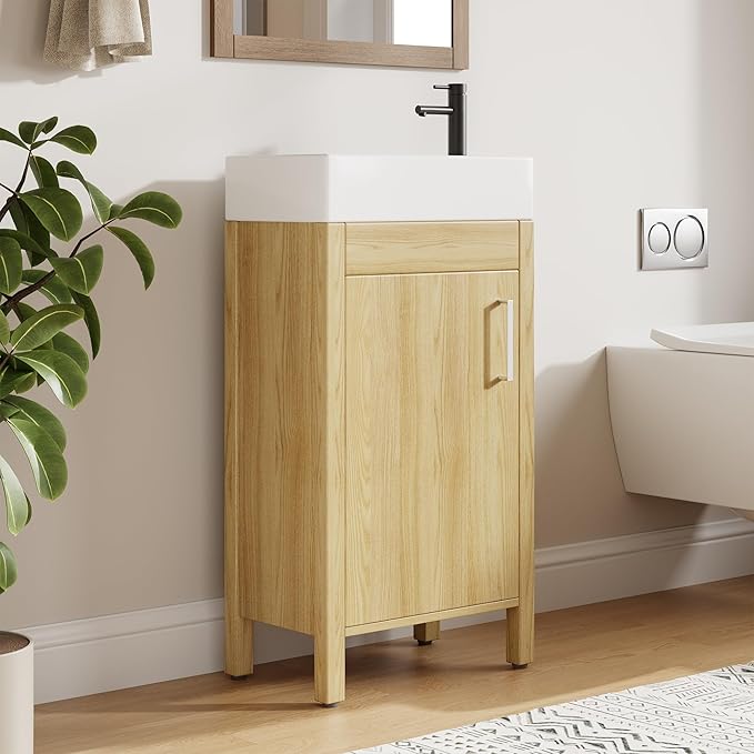 GarveeHome 16" Bathroom Vanity - Image 2