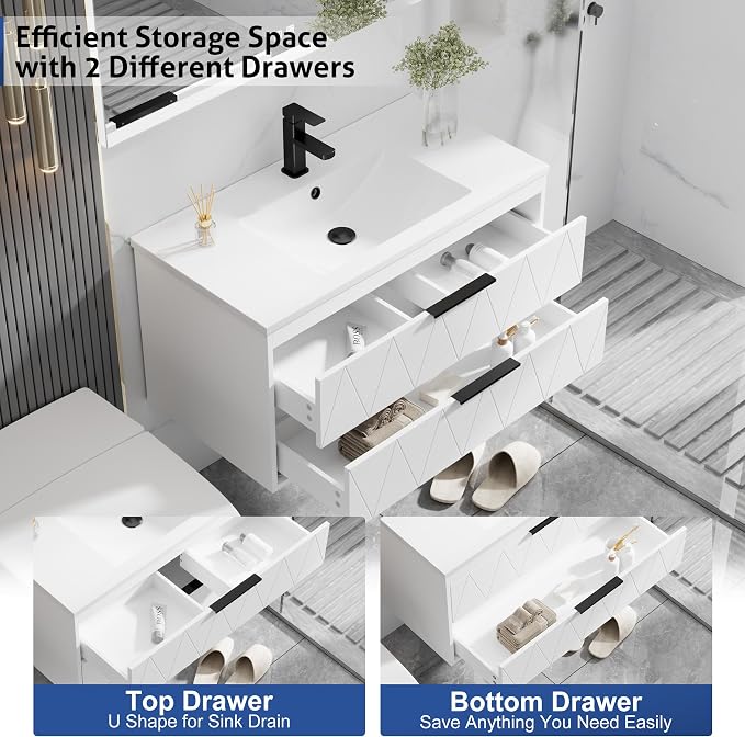 eclife 36" Bathroom Vanities Cabinet - Image 5