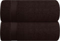 Belizzi Home Cotton 2 Pack Oversized Bath Sheet 35x70, Large Bath Sheet by Unknown