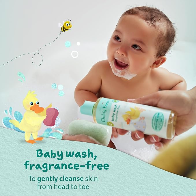 Childs Farm baby wash unfragranced 250ml - Image 2