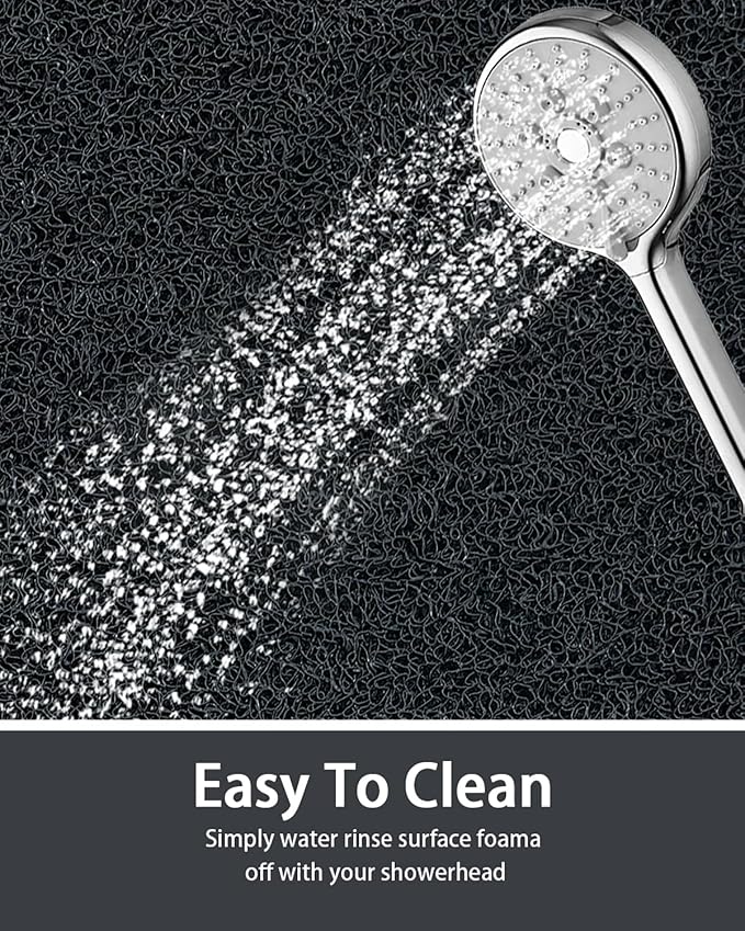 Non Slip Shower Mats for Inside Shower, 17x30 Inch, Anti-Slip Bathtub Mats for - Image 9