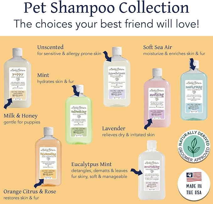 Bobbi Panter Rejuvenating Dog Shampoo, Restores & Revitalizes Skin & Fur - Image 5