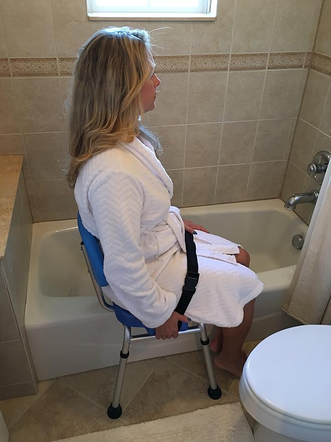 Platinum Health Sliding Shower Chair HydroGlyde Premium Heavy Duty, Padded - Image 5