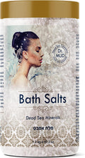 Natural Dead Sea Salt 100% Mineral-Rich Bath Soak, More Minerals Than Epsom Salt by DrMuddeadseacosmetics
