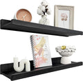 Wood Wedge Floating Shelves for Wall 24 inch, Photo & Picture Ledge, Kids Book by WoodWedge