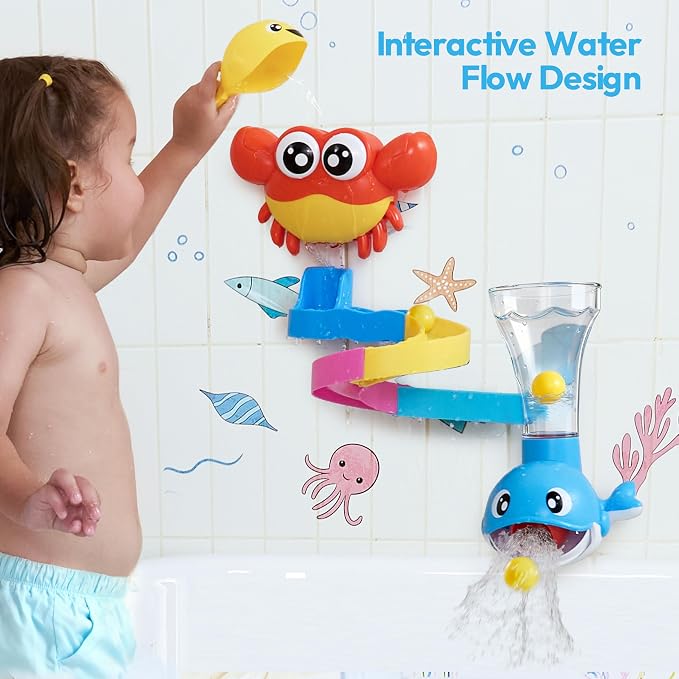 lalalark Bath Toys for Kids, 7-in-1 Shower Bathtub Toy - Image 2
