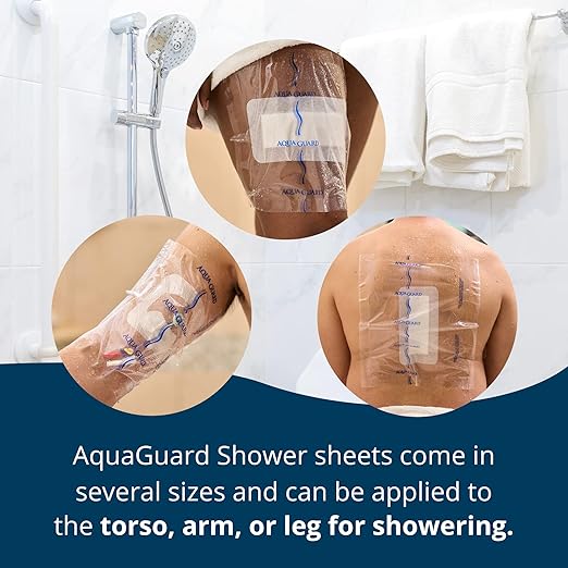 TIDI 50015-CSE AquaGuard Sheet – 9” x 9” – – Shower Protection Sheet – - Image 6