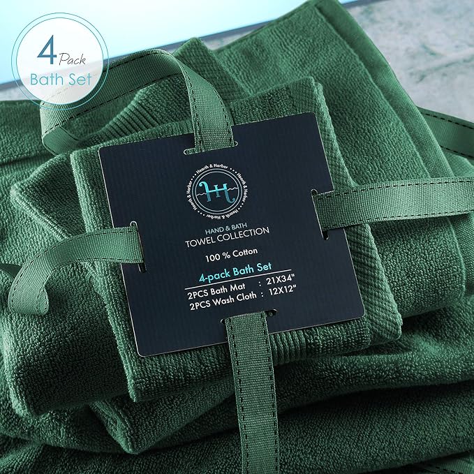 Hearth & Harbor Bath Mat Towels - Image 4