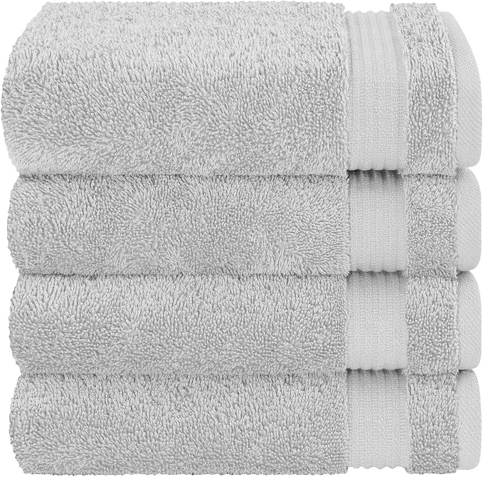 Cotton Paradise Hand Towels for Bathroom, 100% Cotton Turkish 4 Piece Hand - Image 6