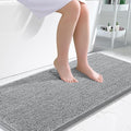 OLANLY Bathroom Rugs 47x24, Extra Soft Absorbent Chenille Bath Rugs, Rubber by OLANLY
