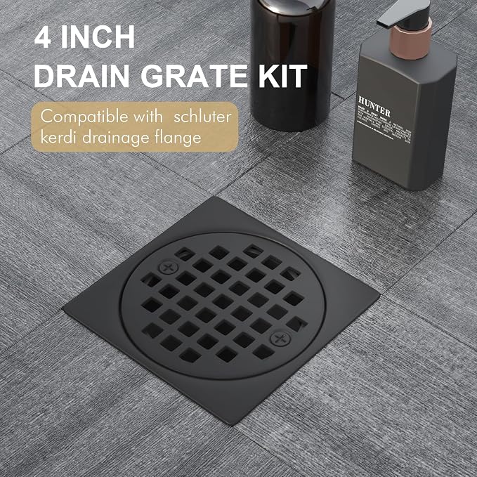 4” Drain Grate Kit Replacement, Compatible - Image 2